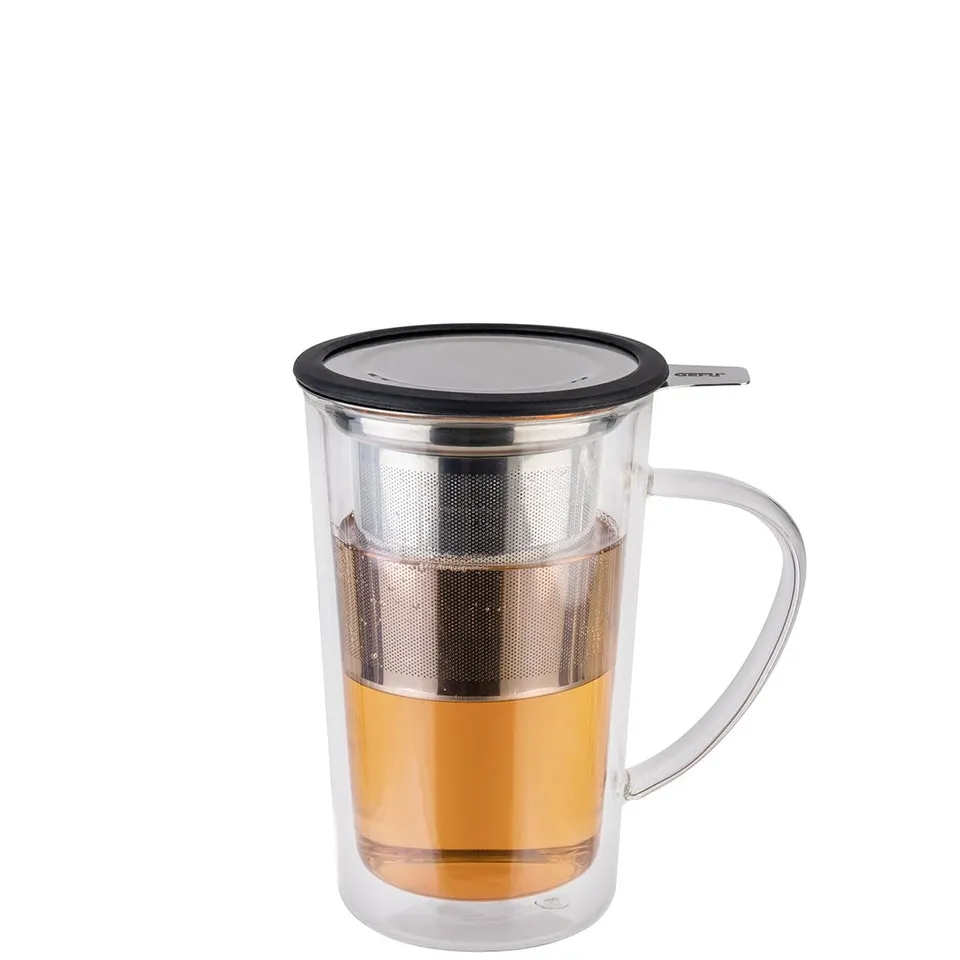 gefu-mira-teeglas-mit-edelstahlfilter-235-ml-doppelwandig image 1