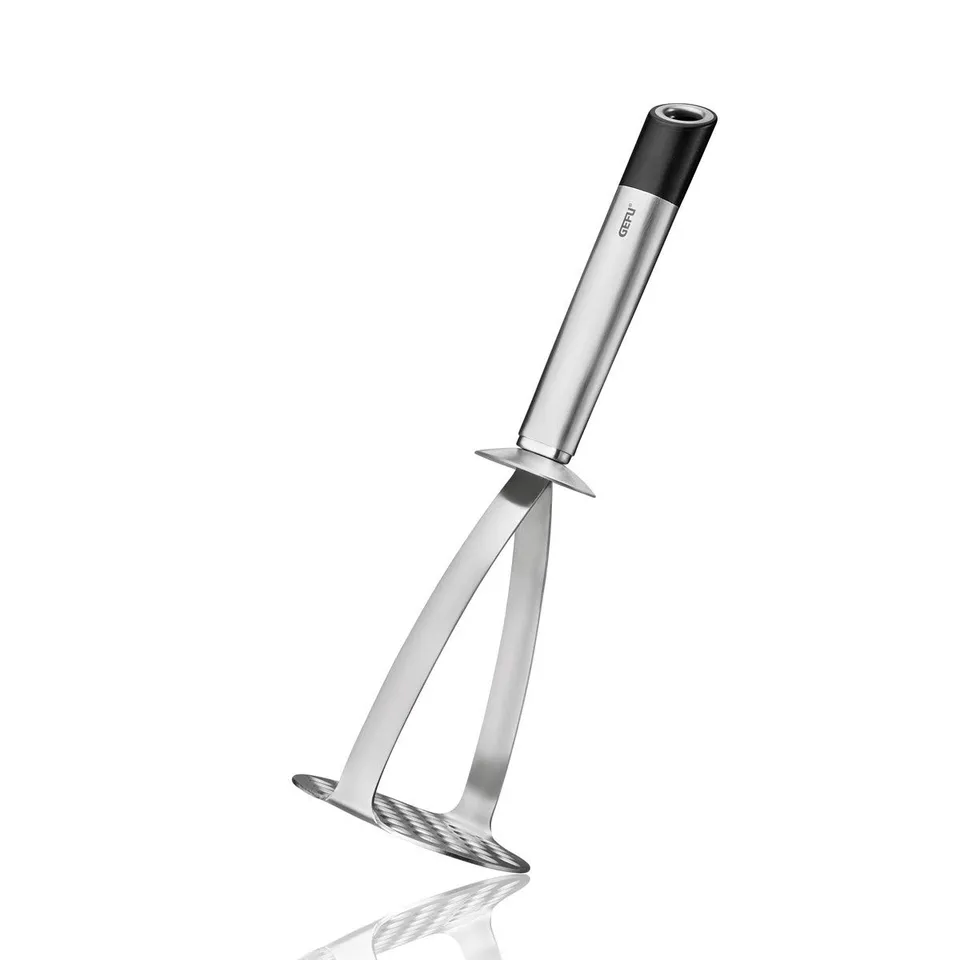 gefu-primeline-kartoffelstampfer-mit-ovalem-kopf-fingerstopp-ergonomischem-griff image 1