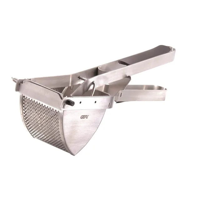 gefu-kartoffelpresse-pantara-edelstahlpresse-f-r-frisches-kartoffelp-ree-mit-erg image 1