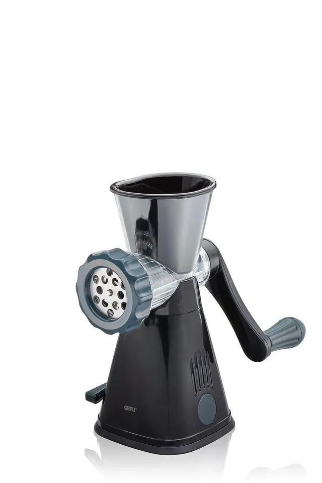 gefu-metto-fleischwolf-manuelle-k-chenmaschine-mit-wurstf-lltrichter-spritzgeb-c image 1