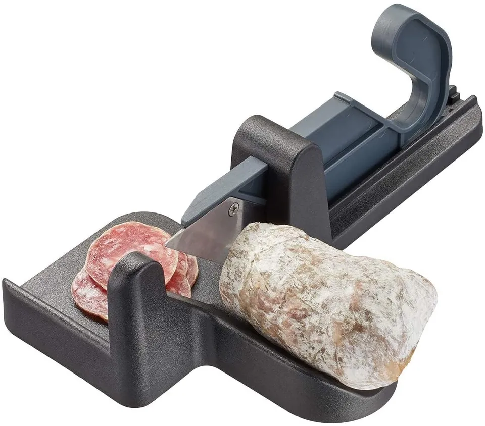 gefu-wurstschneider-tranch-handbetriebener-allesschneider-f-r-salami-schinken-sp image 1