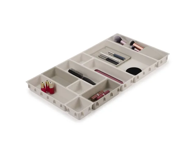 joseph-joseph-viva-modularer-12-teiliger-make-up-organizer-f-r-schubladen-kosmet image 1