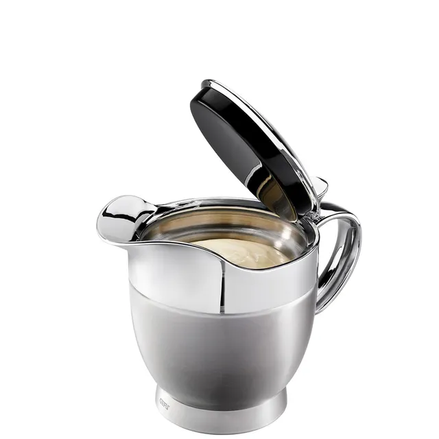 gefu-thermo-sauciere-serviro-400-ml-doppelwandig-mit-deckel-f-r-warme-kalte-sauc image 1