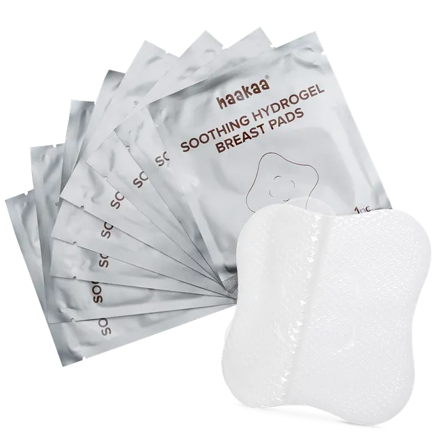 haakaa-hydrogel-brustpads-k-hlende-pflege-f-r-wunde-brustwarzen image 1
