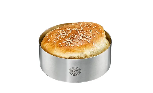 gefu-burger-ring-bbq-edelstahl-formring-10-8-cm-f-r-burger-buns-spiegeleier image 1