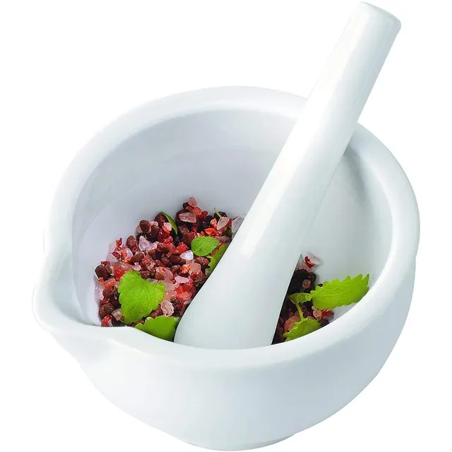 gefu-m-rser-macino-13-cm-porzellan-mit-st-el-2-teilig image 1