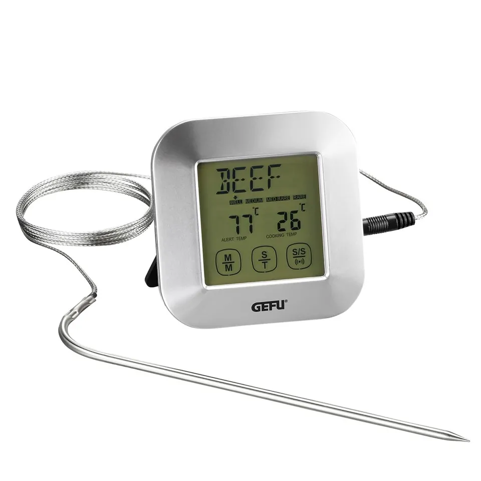 gefu-digitales-bratenthermometer-punto-mit-touchscreen-timer-alarm-f-r-grill-ofe image 1