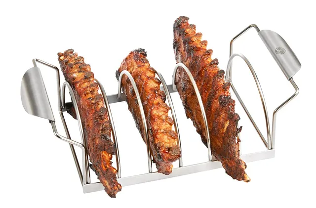 gefu-spare-rib-halter-bbq-edelstahlhalter-f-r-6-rippchen image 1
