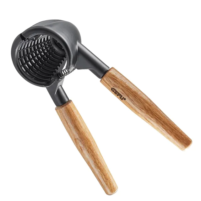 gefu-duos-nussknacker-mit-holzgriff-und-zinkdruckguss-kopf-f-r-haseln-sse-waln-s image 1