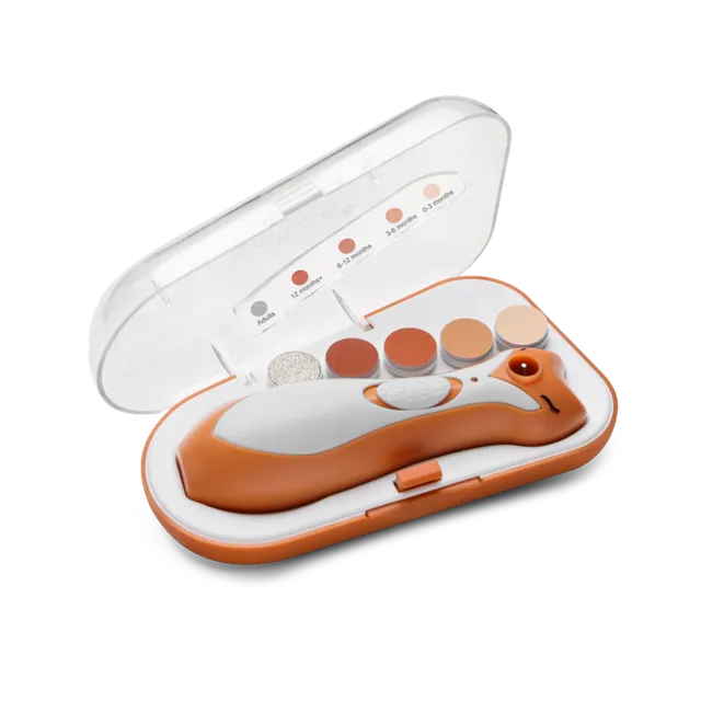 haakaa-clever-fox-nagelpflegeset-elektrischer-nageltrimmer-f-r-babys image 1
