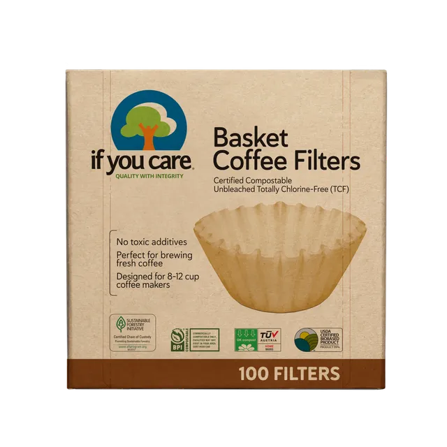 if-you-care-8-zoll-kaffeefilter-basket-coffee-filters-ungebleicht-kompostierbar- image 1