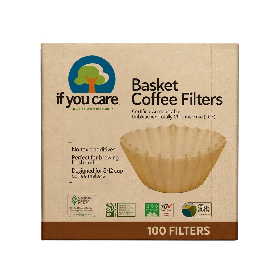 if-you-care-8-zoll-kaffeefilter-basket-coffee-filters-ungebleicht-kompostierbar- image 1