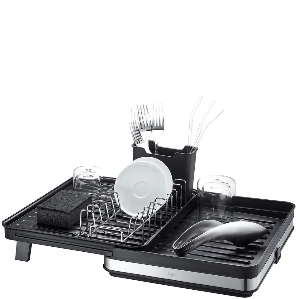 gefu-smartline-abtropfgestell-ausziehbares-geschirrabtropfgestell-aus-edelstahl- image 1