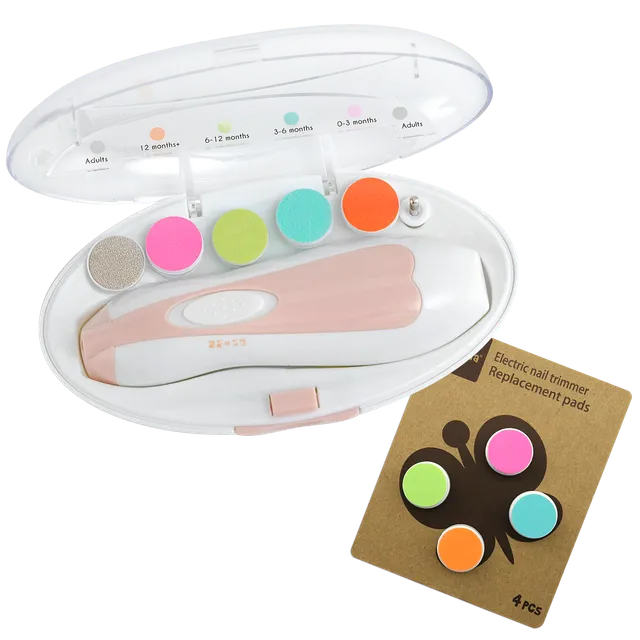 haakaa-baby-nagelpflege-set-ersatzpads-elektrische-nagelfeile-f-r-babys-sicher-l image 1