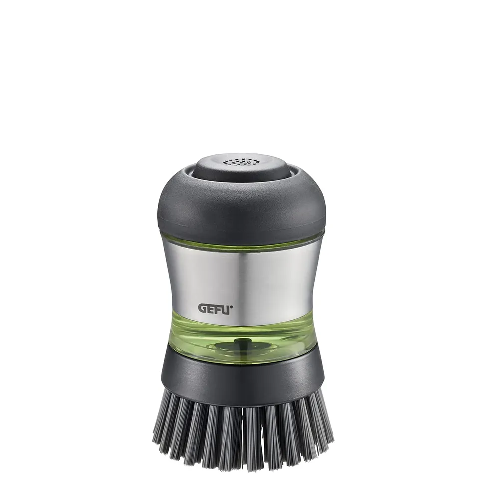 gefu-swift-sp-lb-rste-2-in-1-mit-sp-lmittelspender-edelstahl-nylon-nachf-llbar-e image 1