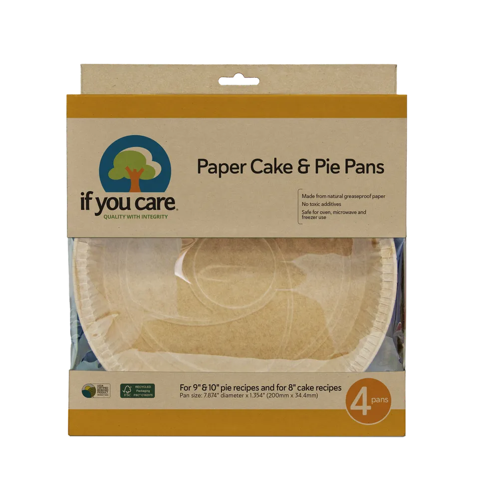if-you-care-papier-kuchen-und-tortenformen-paper-cake-and-pie-pans-8-zoll-kuchen image 1