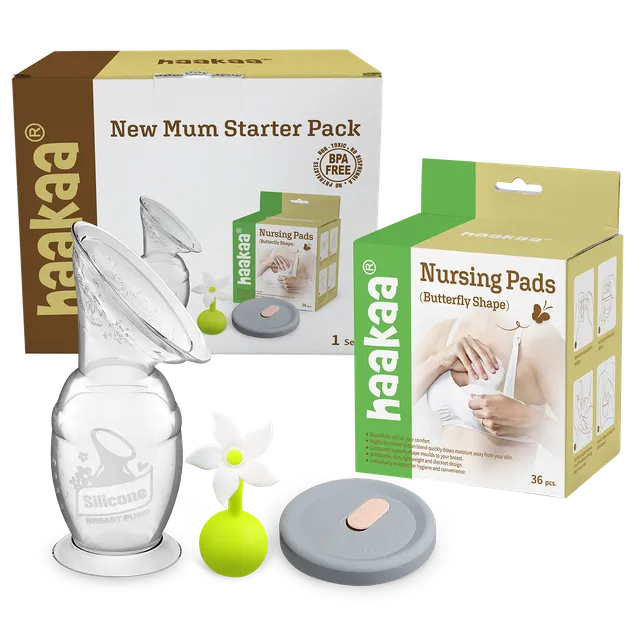haakaa-new-mum-starter-pack-gen-2-150ml-pumpe-flaschen-zubeh-r-in-einem-set image 1