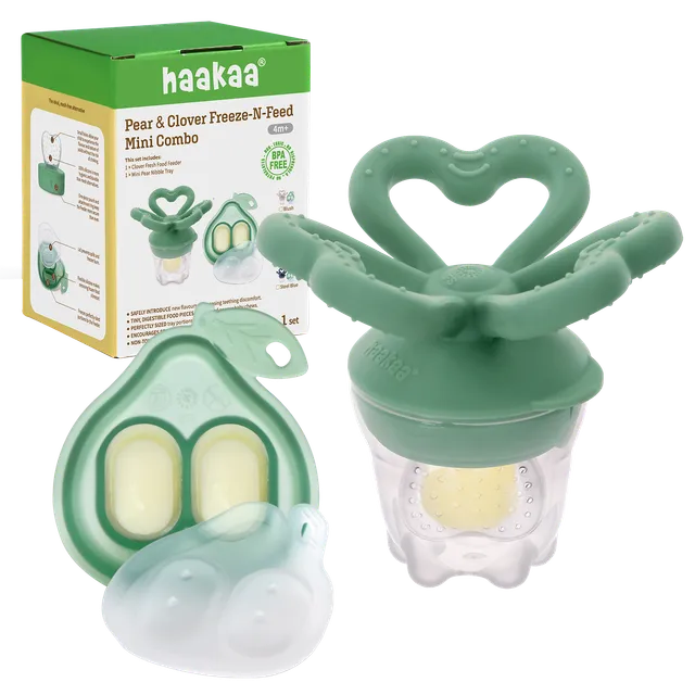 haakaa-birne-kleeblatt-freeze-n-feed-mini-combo-set-mit-bei-hilfe-eisw-rfelform image 1