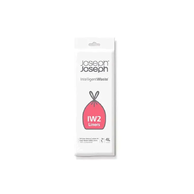 joseph-joseph-iw2-biologisch-abbaubare-kompostierbare-beutel-packung-mit-50-m-ll image 1