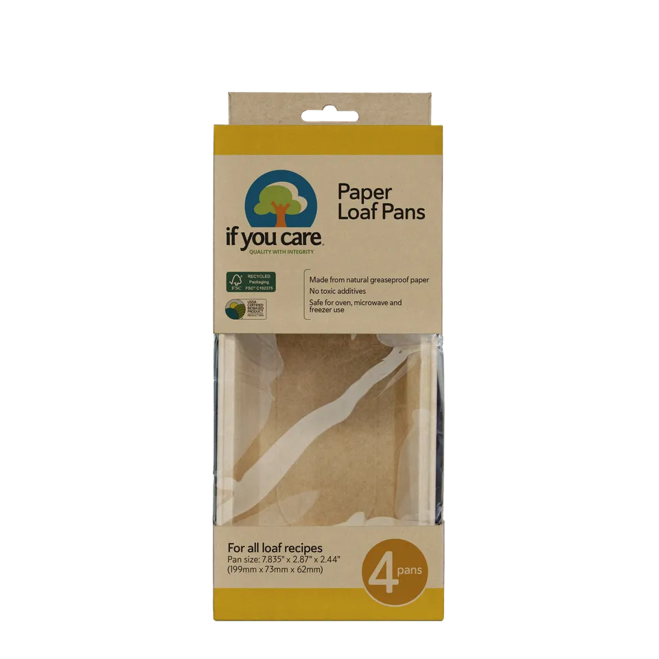 if-you-care-paper-loaf-pfannen-9-x-5-x-3-zoll-12-st-ck-kompostierbar image 1