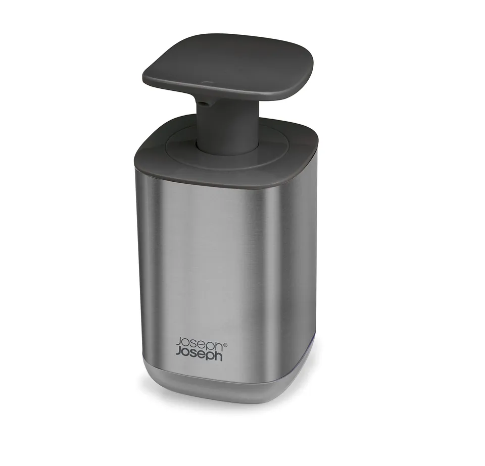 joseph-joseph-presto-seifenspender-aus-edelstahl-mit-easy-push-pumpe-hygienisch- image 1
