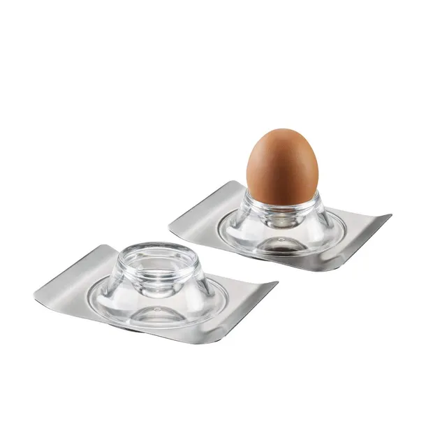 gefu-eierbecher-set-2-st-ck-aus-edelstahl-stabil-stapelbar-sp-lmaschinenfest image 1