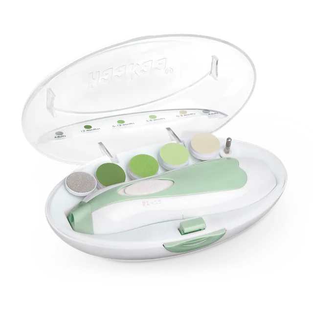 haakaa-elektrischer-baby-nageltrimmer-sichere-nagelfeile-f-r-neugeborene image 1