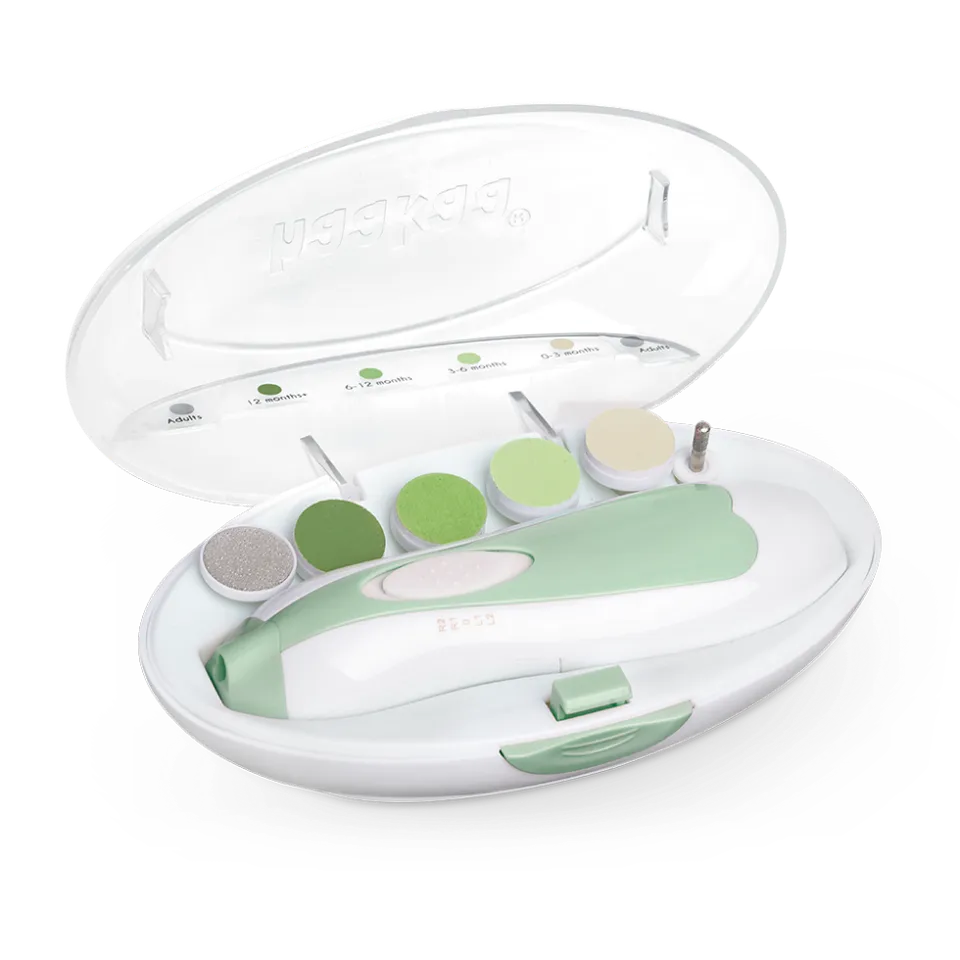 haakaa-elektrischer-baby-nageltrimmer-sichere-nagelfeile-f-r-neugeborene image 1