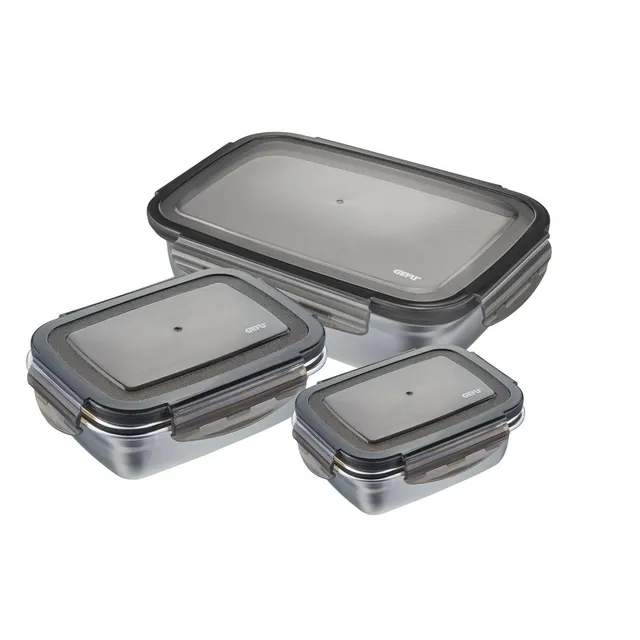 gefu-preppo-frischhaltedosen-set-3-teilig-aus-edelstahl-luftdicht-auslaufsicher- image 1