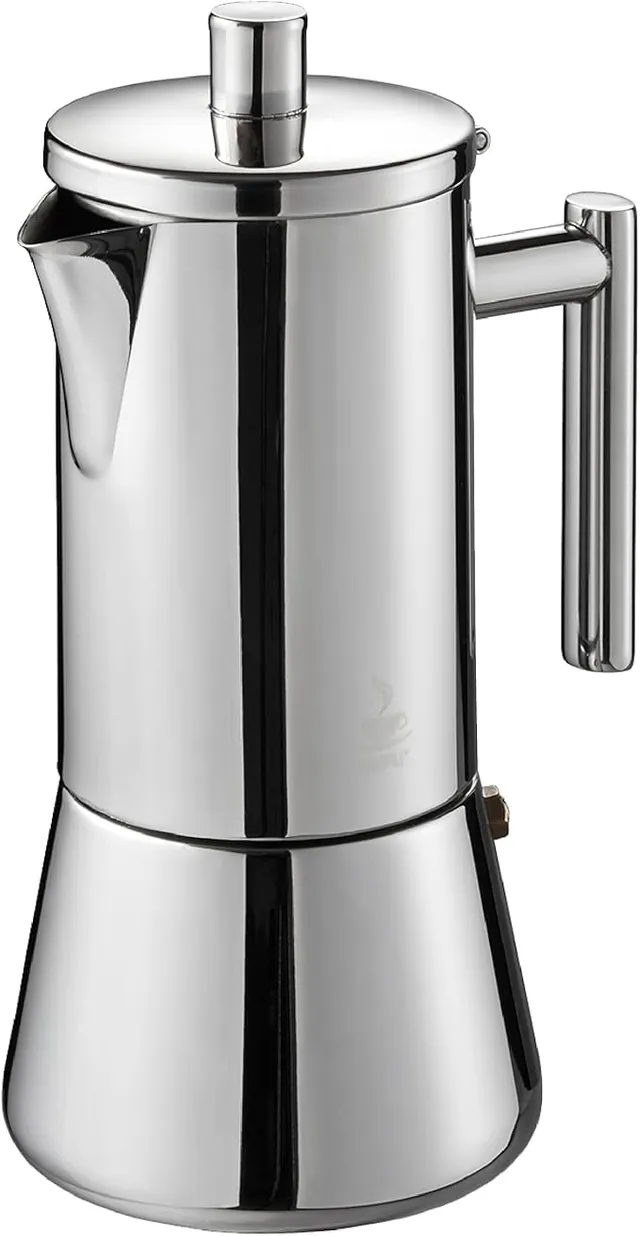 gefu-espressokocher-nando-f-r-6-tassen-edelstahl-mit-reduziersieb-ausgie-nase-in image 1