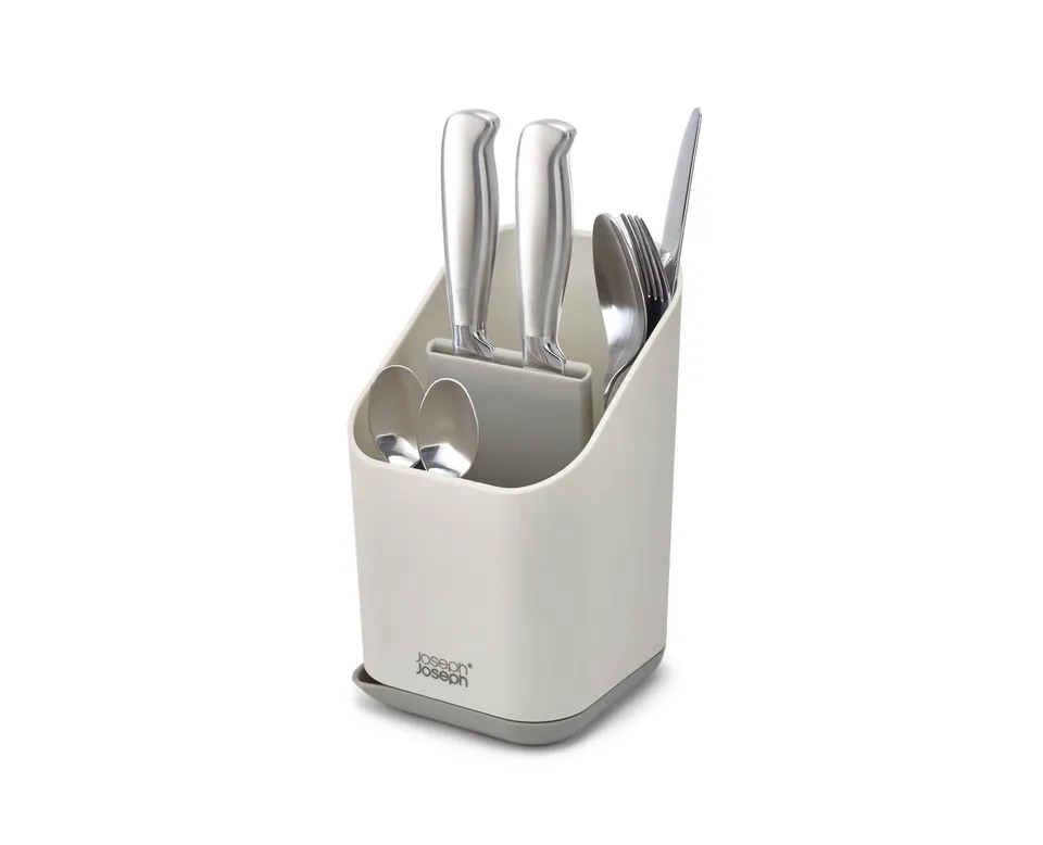 joseph-joseph-duo-besteckablage-f-r-die-k-chensp-le-mit-messerschlitz-grau image 1