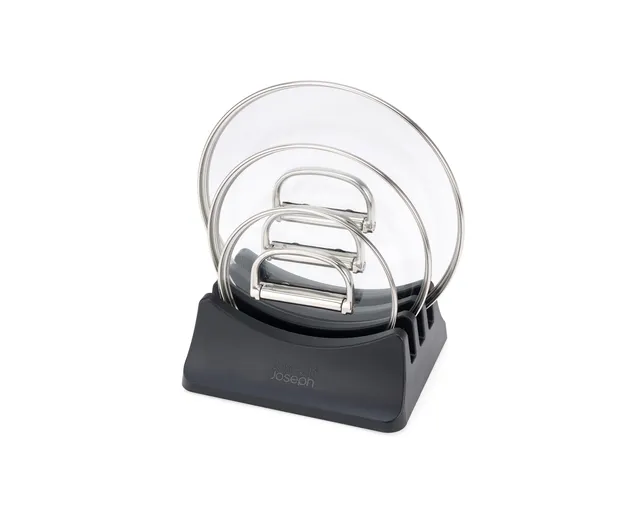 joseph-joseph-space-deckelhalter-f-r-3-topfdeckel-rutschfest-platzsparende-schra image 1