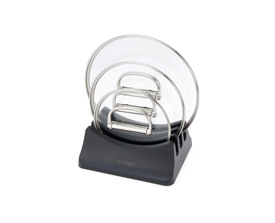 joseph-joseph-space-deckelhalter-f-r-3-topfdeckel-rutschfest-platzsparende-schra image 1