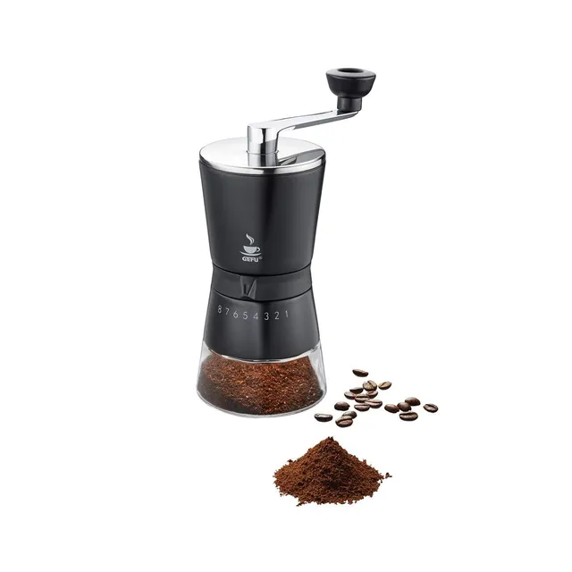 gefu-santiago-manuelle-kaffeem-hle-mit-edelstahlmahlwerk-8-mahlstufen-f-r-espres image 1