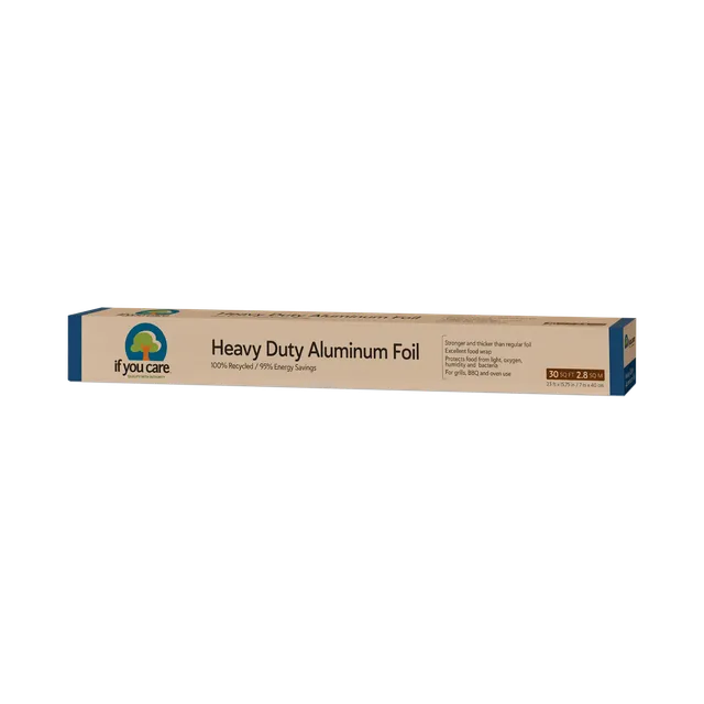 if-you-care-heavy-duty-recycled-aluminum-foil-extra-starke-alufolie-recycelt image 1