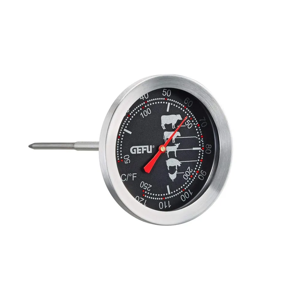gefu-messimo-analoges-bratenthermometer-aus-edelstahl-f-r-fleisch-10-120-c-50-25 image 1