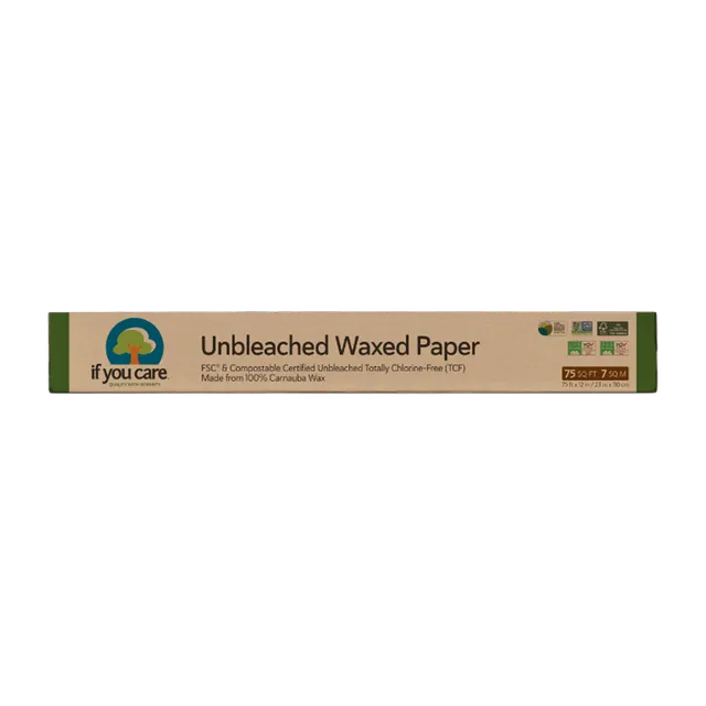 if-you-care-wachspapier-fsc-zertifiziert-mit-karnaubawachs-kompostierbar image 1