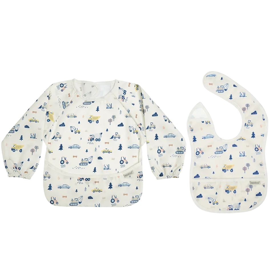 haakaa-spuckschutz-l-tzchen-malsch-rze-set-wasserabweisend-mit-auffangtasche image 1