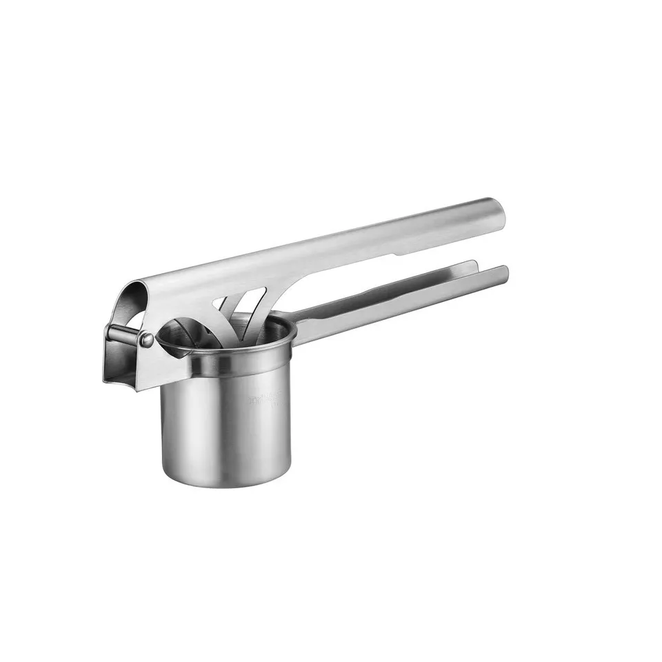gefu-tri-star-kartoffel-sp-tzlepresse-edelstahlpresse-mit-3-lochscheiben-f-r-spa image 1