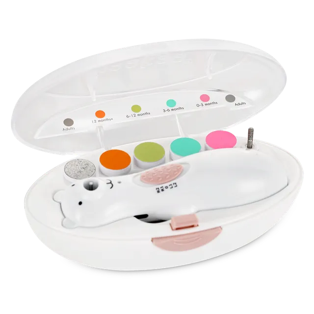 haakaa-happii-bear-wiederaufladbarer-nageltrimmer-set image 1