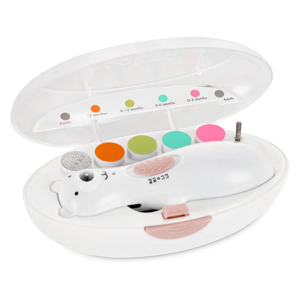 haakaa-happii-bear-wiederaufladbarer-nageltrimmer-set image 1