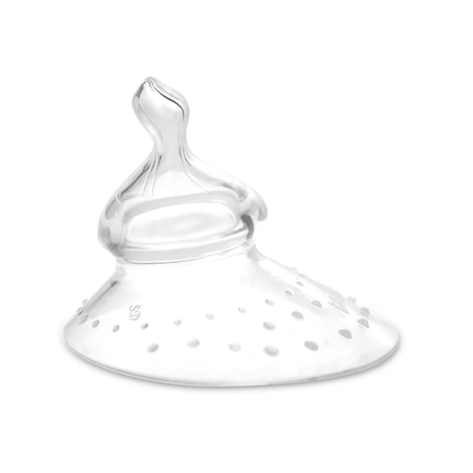 haakaa-stillh-tchen-nipple-shield-aus-silikon-wunde-brustwarzen-stillen-ohne-sch image 1