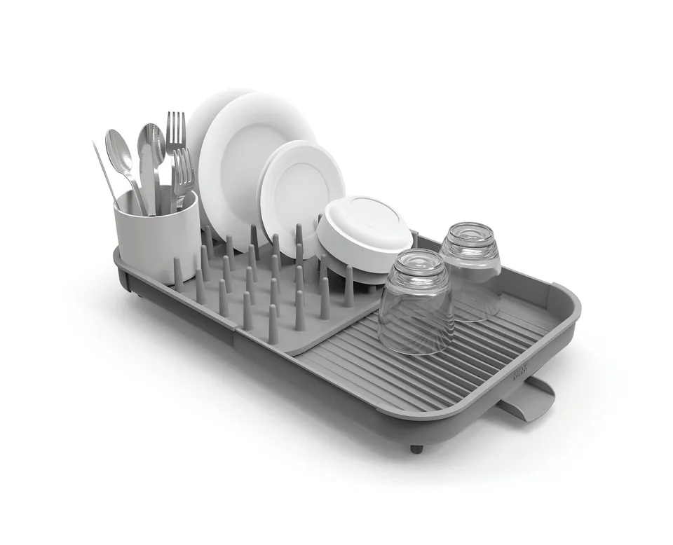 joseph-joseph-duo-erweiterbarer-abtropfst-nder-mit-utensilientopf-und-abtropfstu image 1
