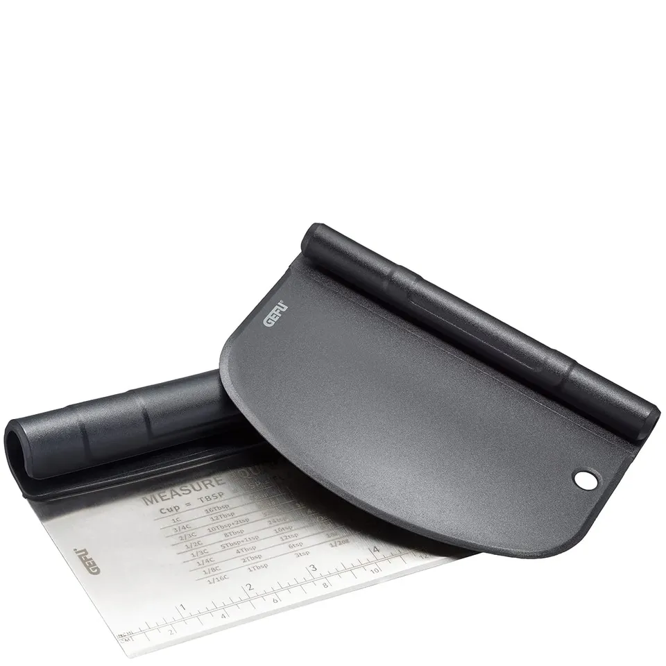 gefu-dutto-teigspachtel-set-2-teilig-teigschaber-teigschneider-mit-messskala-ede image 1