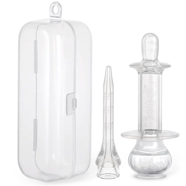 haakaa-squeeziedose-silikon-spritzen-set-medikamentengabe-und-fl-ssige-nahrung image 1