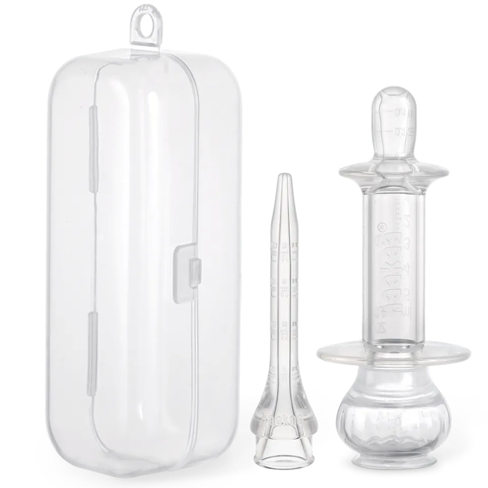 haakaa-squeeziedose-silikon-spritzen-set-medikamentengabe-und-fl-ssige-nahrung image 1