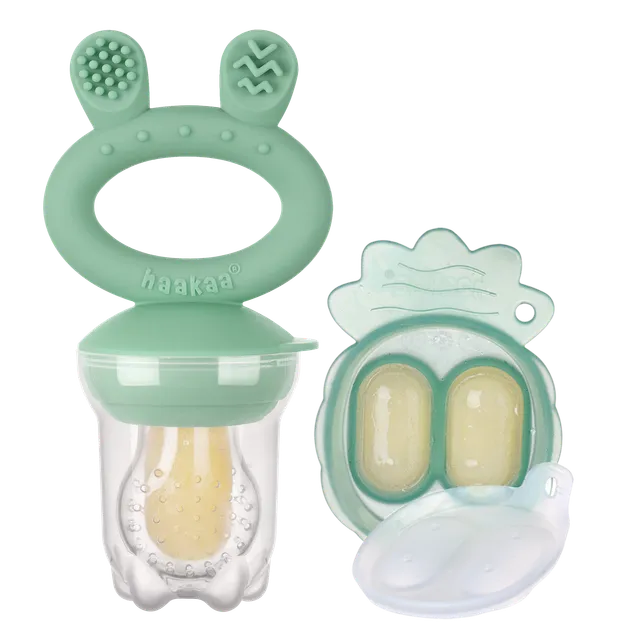 haakaa-fresh-food-feeder-mini-kombo-mit-ananas-schale image 1