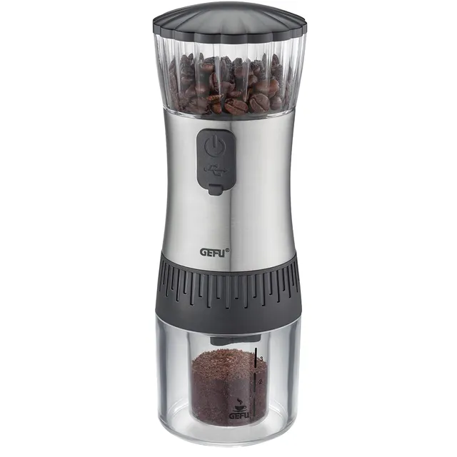 gefu-polve-elektrische-kaffeem-hle-mit-akku-usb-ladung-keramik-kegelmahlwerk-70g image 1