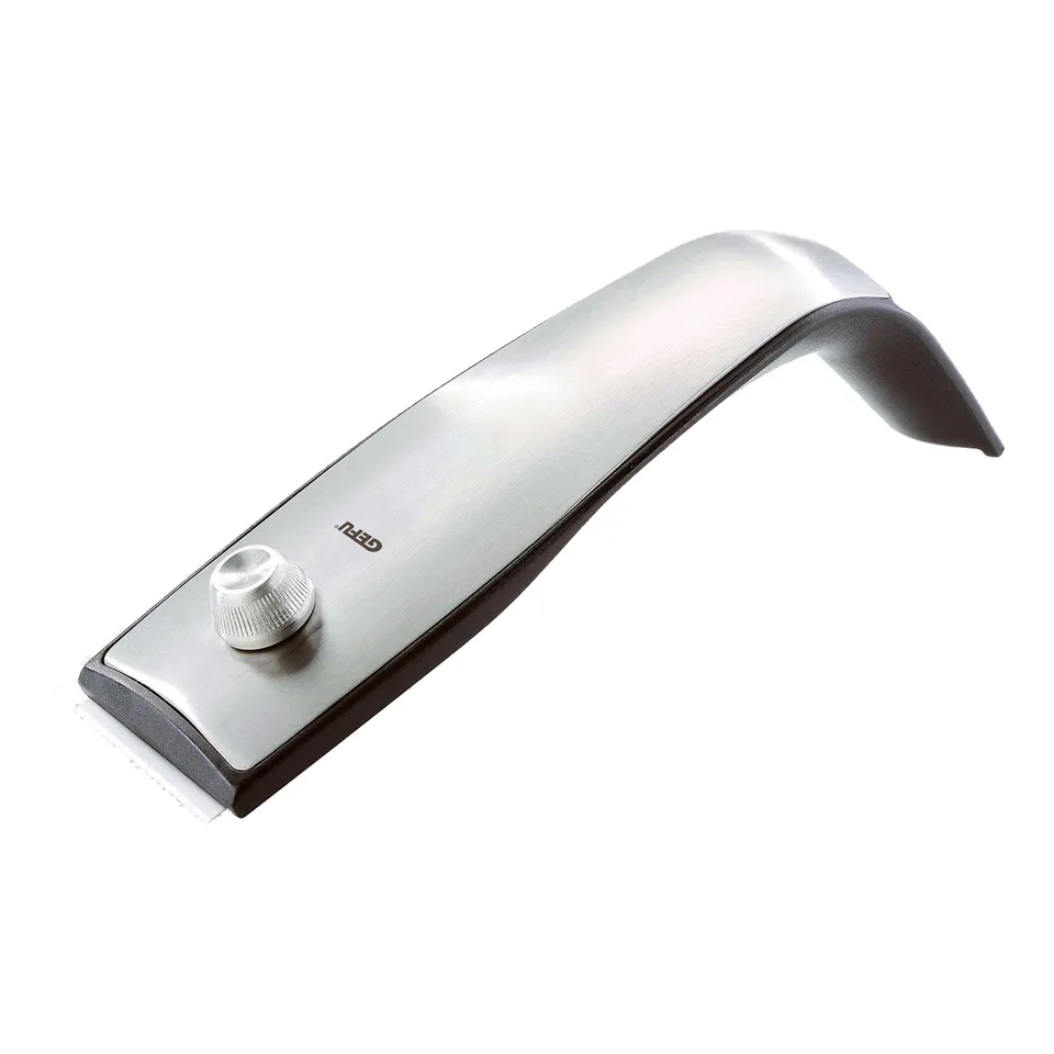 gefu-blanko-ceranfeldschaber-mit-2-edelstahlklingen-reiniger-f-r-glaskeramik-und image 1