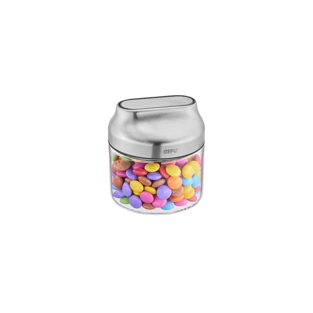 gefu-kippo-vorratsdose-400-ml-glasbeh-lter-mit-kippdeckel-und-aromaschutz-luftdi image 1